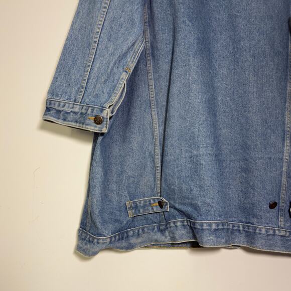 DANIEL Vintage Oversized Heavyweight Denim Jacket 
Size 22  3X XXXL - Picture 6 of 7